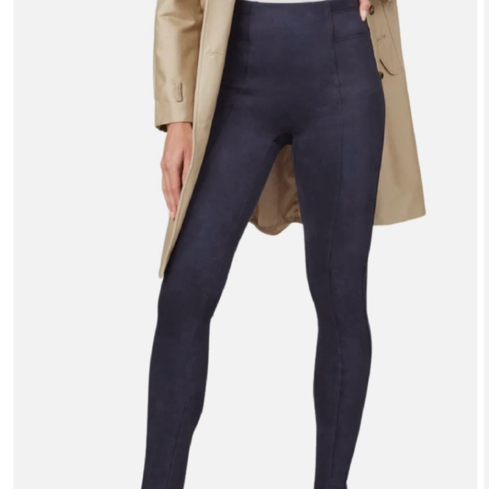 NWT Spanx Suede Leggings
